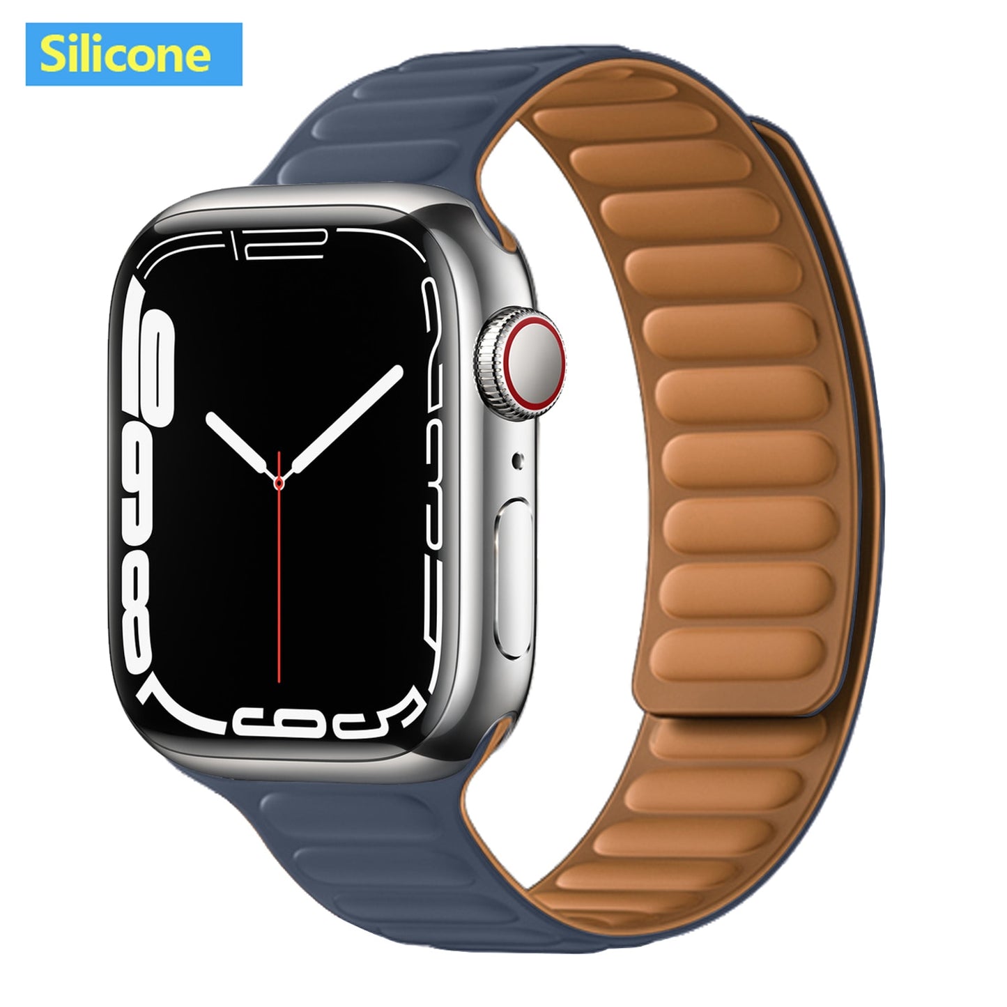 Leather Link For Apple Watch Band