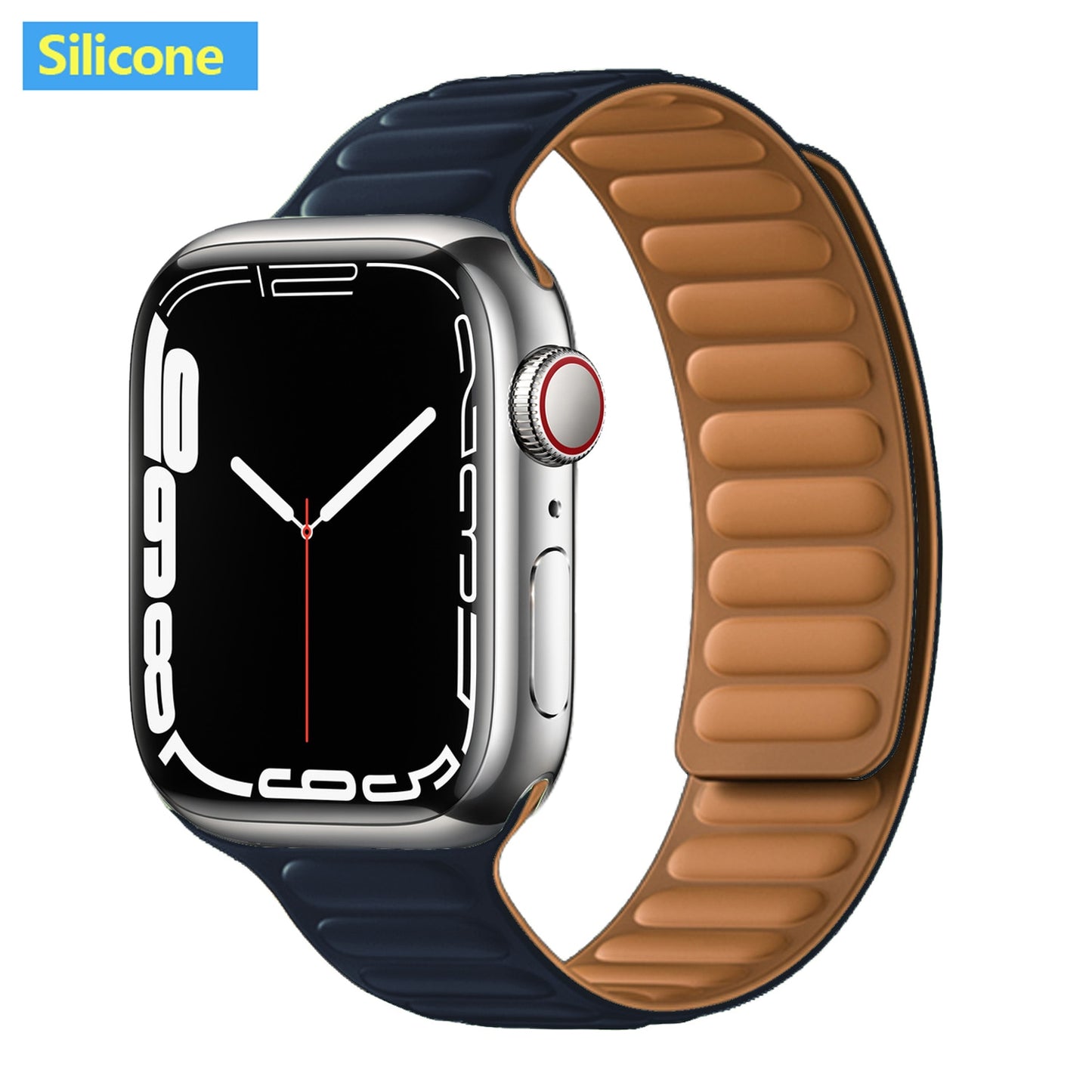 Leather Link For Apple Watch Band