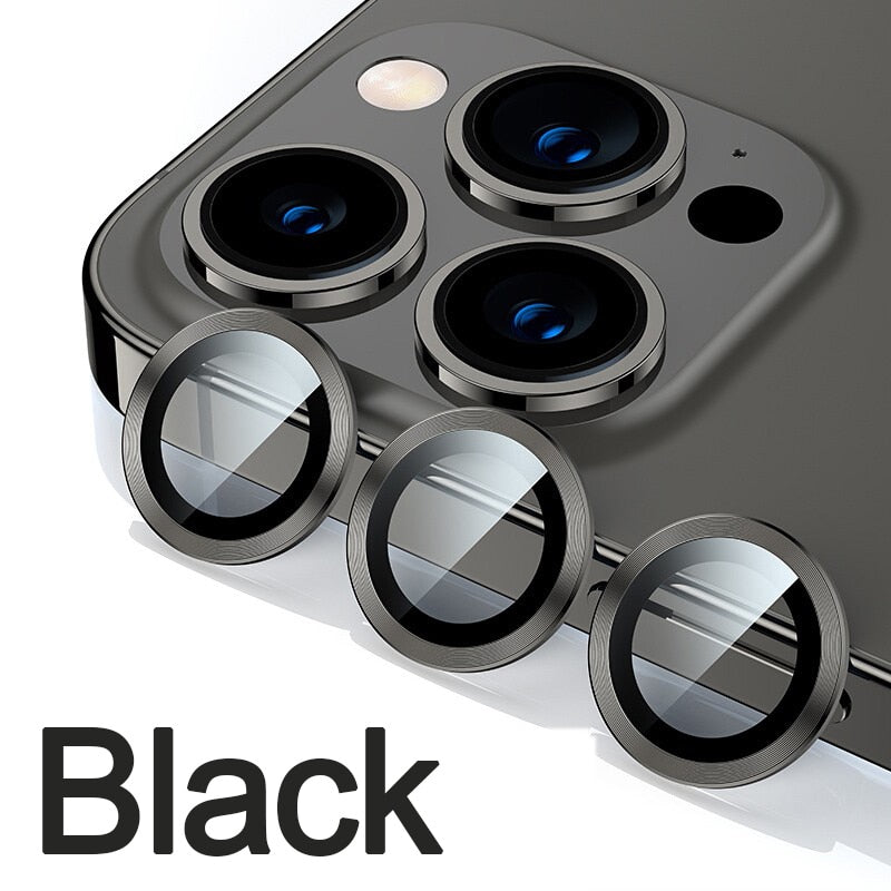 Luxury Camera Lens Protector Glass For iPhone 13  14 Pro Max Camera Protective Glass For iPhone  13 14 Back Lens Protecto