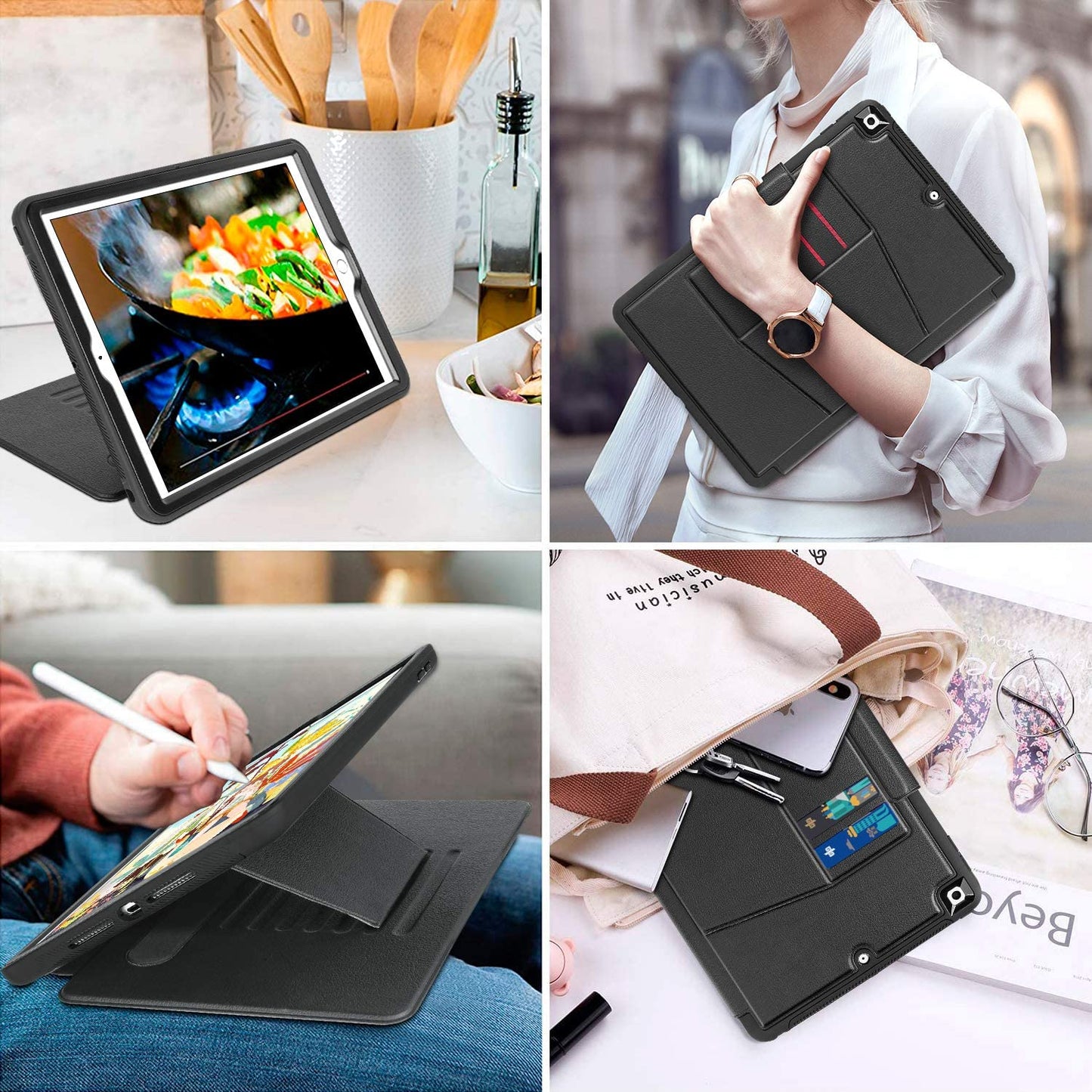 DANYCASE For iPad Pro 11 Case With Pencil Holder