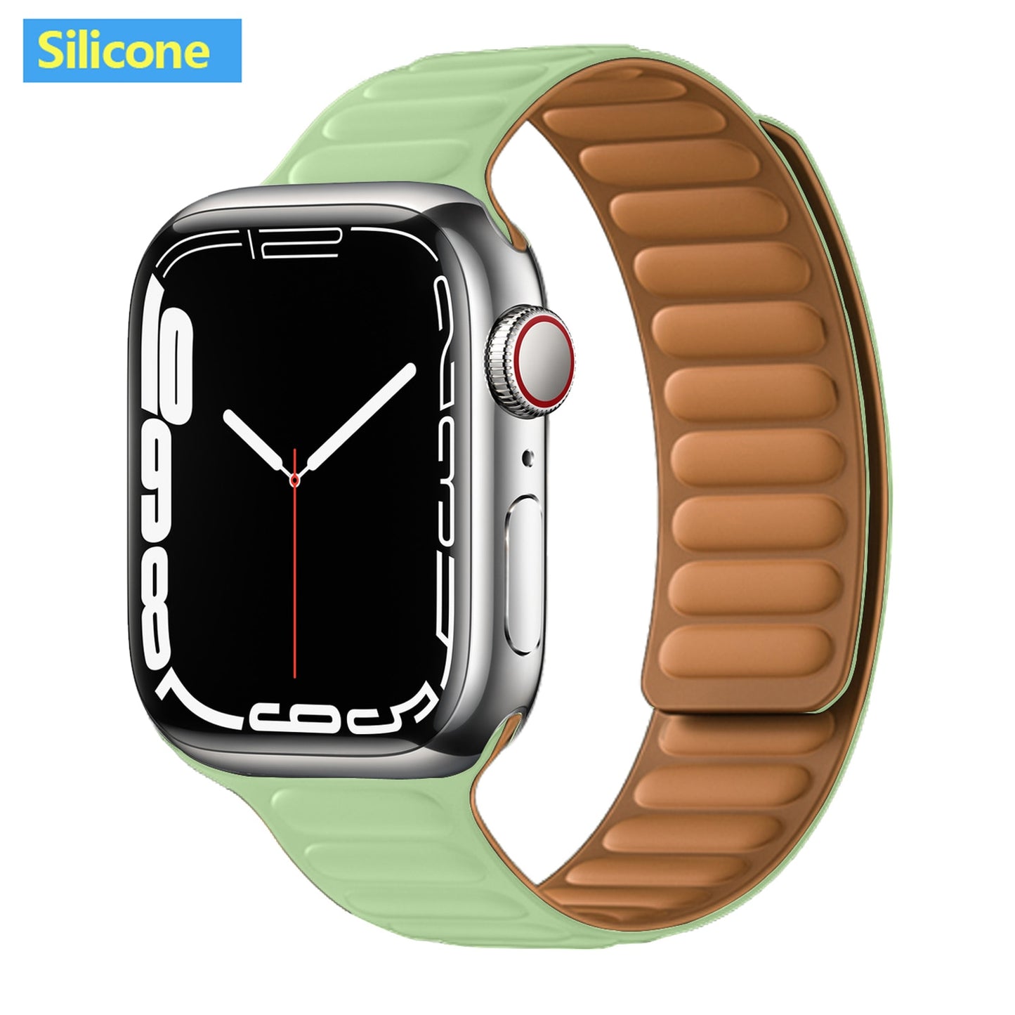 Leather Link For Apple Watch Band