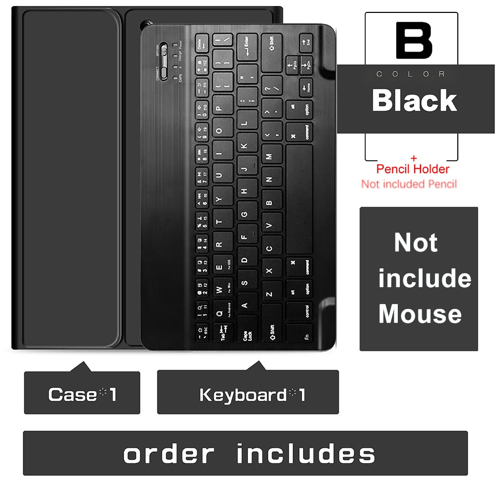 keyboard Wireless Mouse Magic For iPad Pro 11 Case 2021 2020 Air 4 10.2 9th 8th Generation case Mini 6 Air 2 bluetooth keyboard