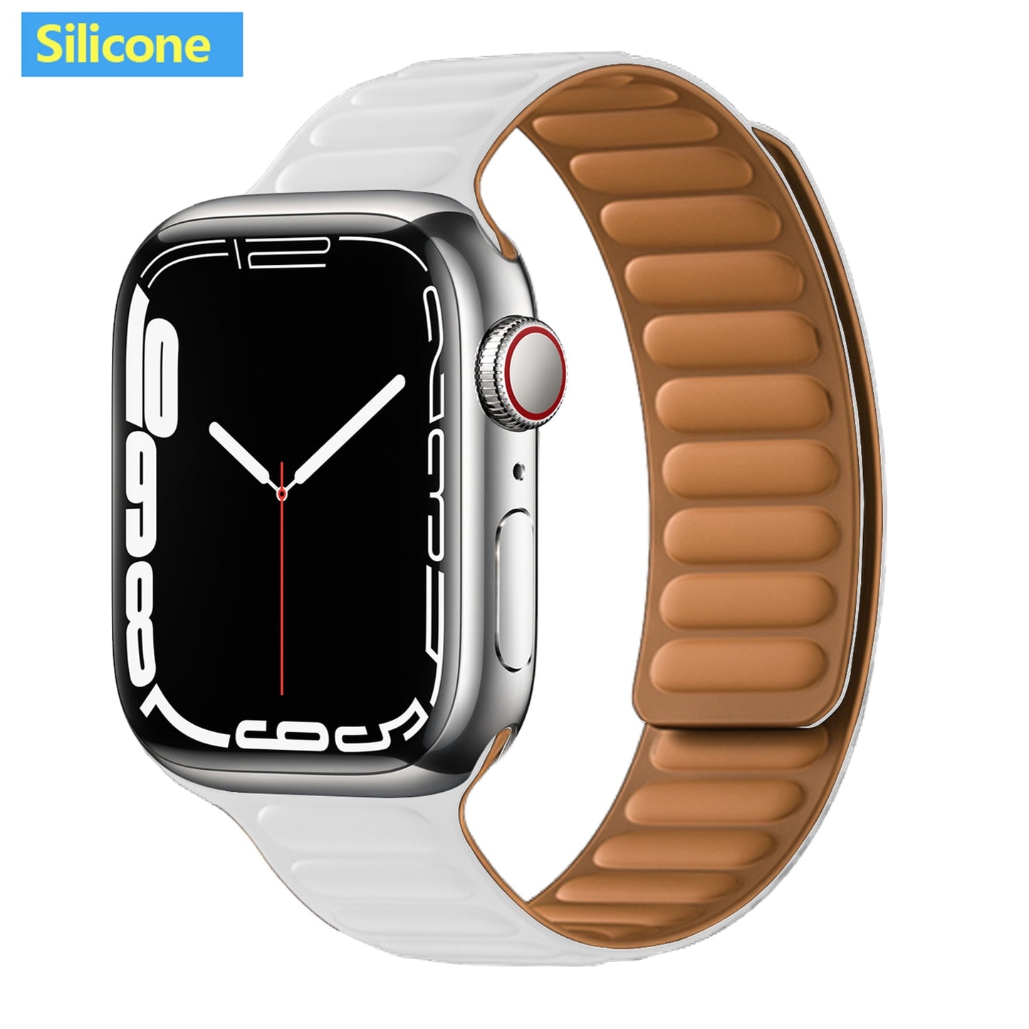 Leather Link For Apple Watch Band