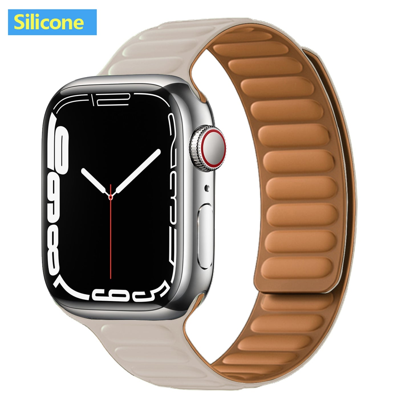 Leather Link For Apple Watch Band