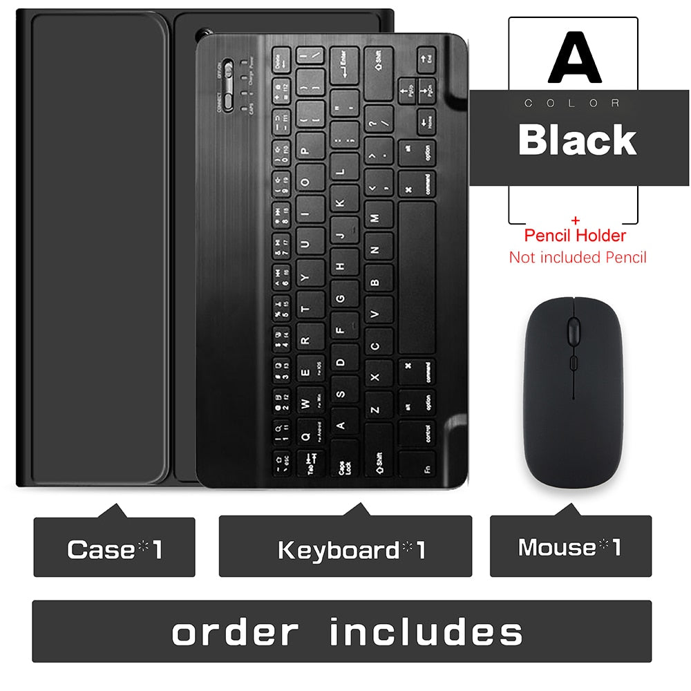 keyboard Wireless Mouse Magic For iPad Pro 11 Case 2021 2020 Air 4 10.2 9th 8th Generation case Mini 6 Air 2 bluetooth keyboard