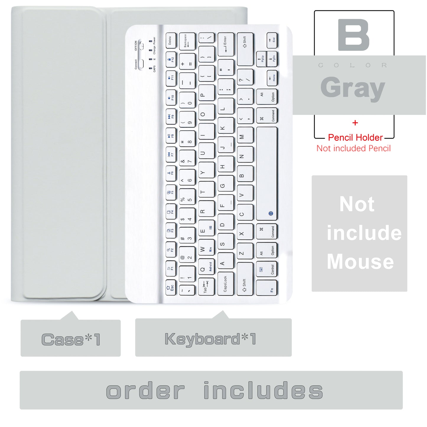 keyboard Wireless Mouse Magic For iPad Pro 11 Case 2021 2020 Air 4 10.2 9th 8th Generation case Mini 6 Air 2 bluetooth keyboard