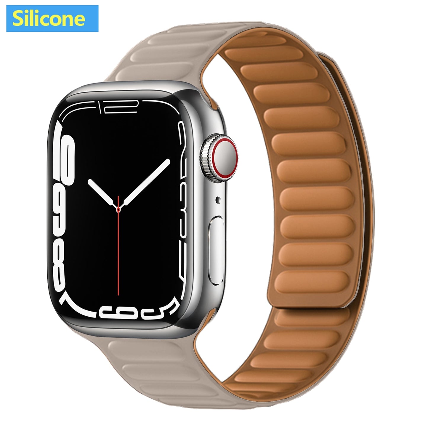 Leather Link For Apple Watch Band