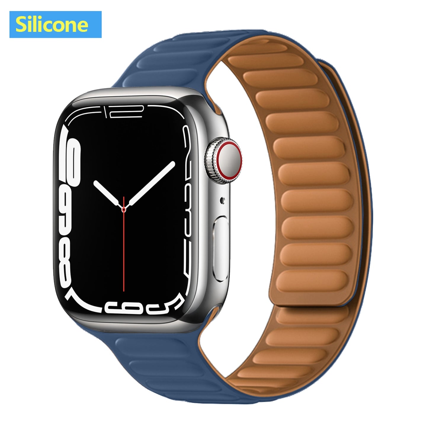 Leather Link For Apple Watch Band