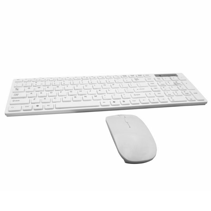 Multifunction Universal Silent Ultra-thin 2.4G Wireless Keyboard and Mouse Set for Laptop PC Computer