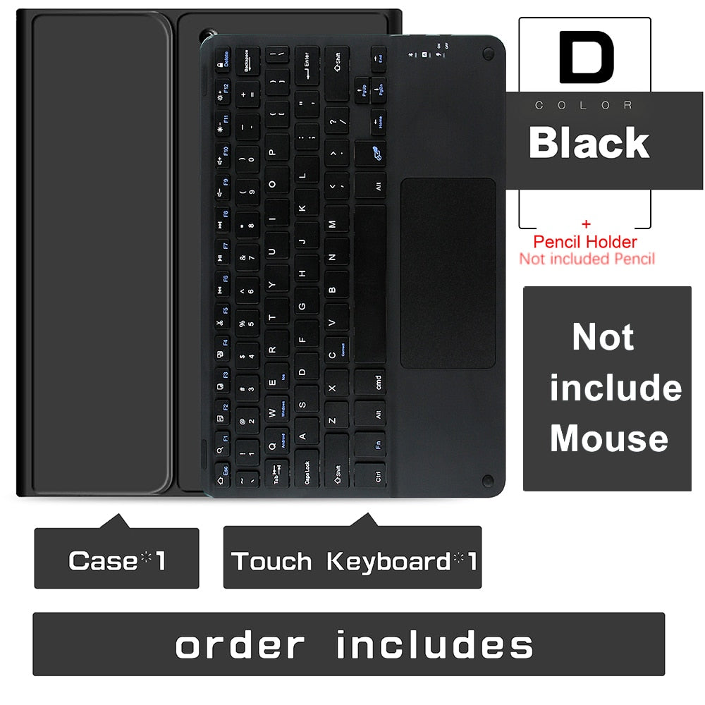 keyboard Wireless Mouse Magic For iPad Pro 11 Case 2021 2020 Air 4 10.2 9th 8th Generation case Mini 6 Air 2 bluetooth keyboard