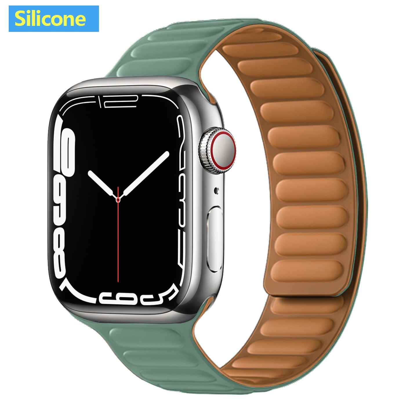 Leather Link For Apple Watch Band