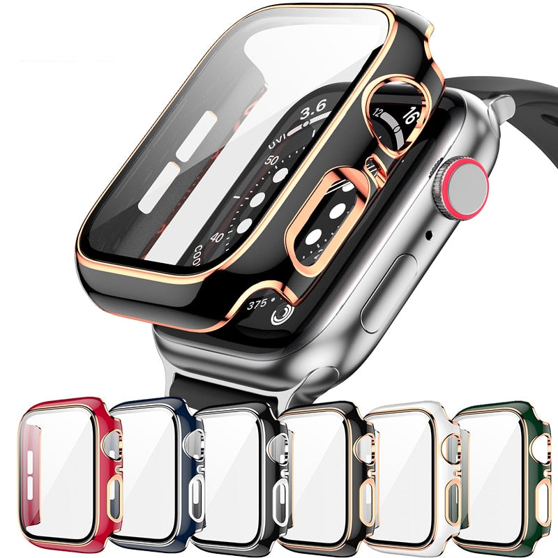 Glass + Cover For Apple Watch