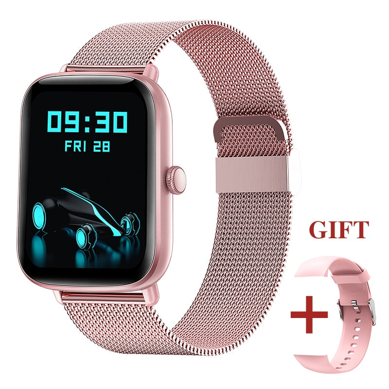 2022 LIGE Smart Watch New Women Heart Rate Monitoring Sport Watches IP68 Waterproof Women Smartwatch For Xiaomi Huawei Apple