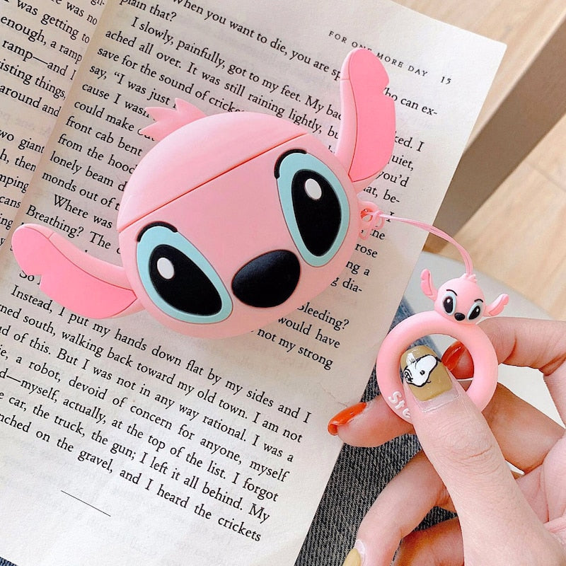 Marvel Mickey Minnie Stitch Case for Airpods 3 Case Airpods pro 2 1 Soft Silicone Wireless Bluetooth Earphone Protective Cover