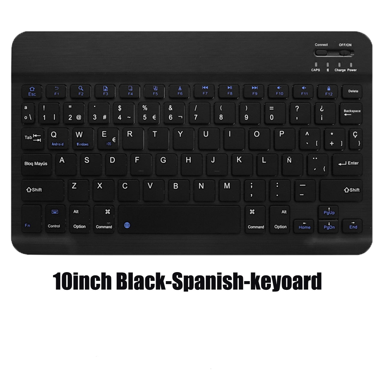 Pink Wireless Bluetooth Keyboard and Mouse Mini Spainish Keyboard English Keyboard for Tablet IOS Android IPhone Ipad Keyboard