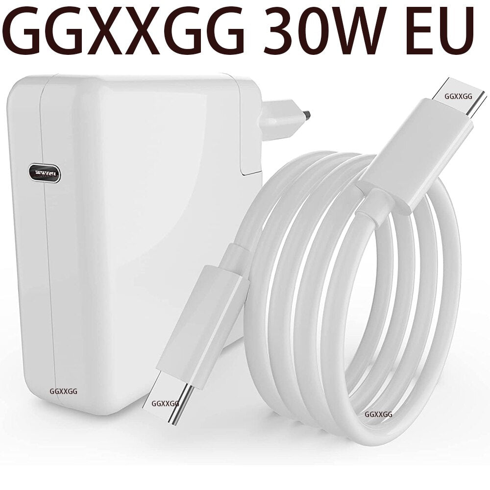 96W Mac Book Pro PD Fast Charge For Apple Macbook Pro 16 15 13 inch USB C Power Adapter For Mac Book Air With USB C TO C Cable