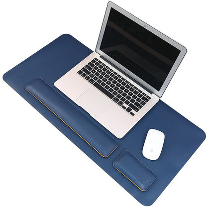 Double-sided Leather Mouse Pad desk mat Keyboard Wrist Pad Wrist Rest Wrist Support Computer Office Palm Wrist Rest desk pad