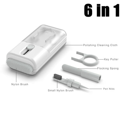 Pods3 Earbuds Cleaning Pen Brush For Airpods SamsungBuds Macbook Pro Cleaner Kit Keyboard Cleaning Brush Tool Screen Wipe Cloth