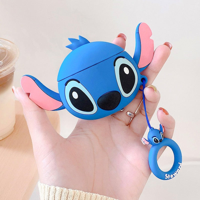 Marvel Mickey Minnie Stitch Case for Airpods 3 Case Airpods pro 2 1 Soft Silicone Wireless Bluetooth Earphone Protective Cover