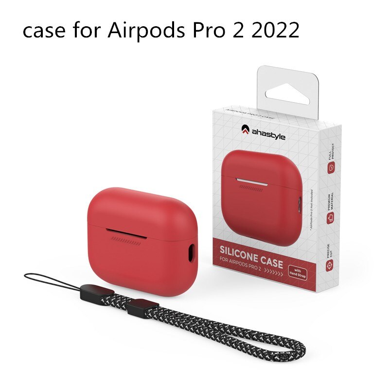 for Apple Airpods Pro Case with Keychain Luxury Silicone Airpod pro 2 2022 landyard Earphone Accessories for Airpods Pro 2 Cases